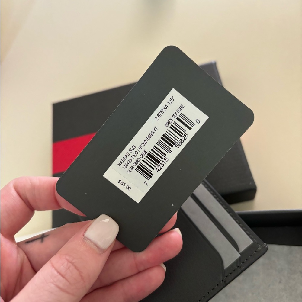TUMI Grey Wallet